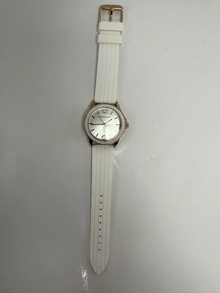 Reloj Skechers SR6087 Batería Nueva Damas 40MM 7.5" Banda Silicona Blanca M67 Foto 4 de 4