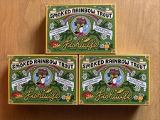 Fishwife Smoked Rainbow Trout 3-Pk 3.7oz ASC Certified High Protein Gluten Free