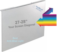 27-28 Inch Anti-Blue Light Filter for Computer Monitor. Blue Light Monitor Scree