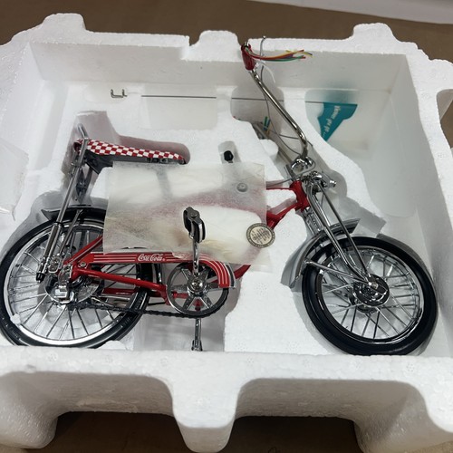 1960’s COCA COLA HI-FLYER SCHWINN STING RAY BICYCLE 1/6 SCALE DIE-CAST REPLICA - Picture 6 of 12