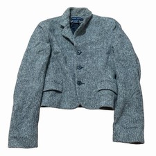 Ralph Lauren Wool Women’s Blazer  Jacket Blue Label Equestrian Size 8 Short