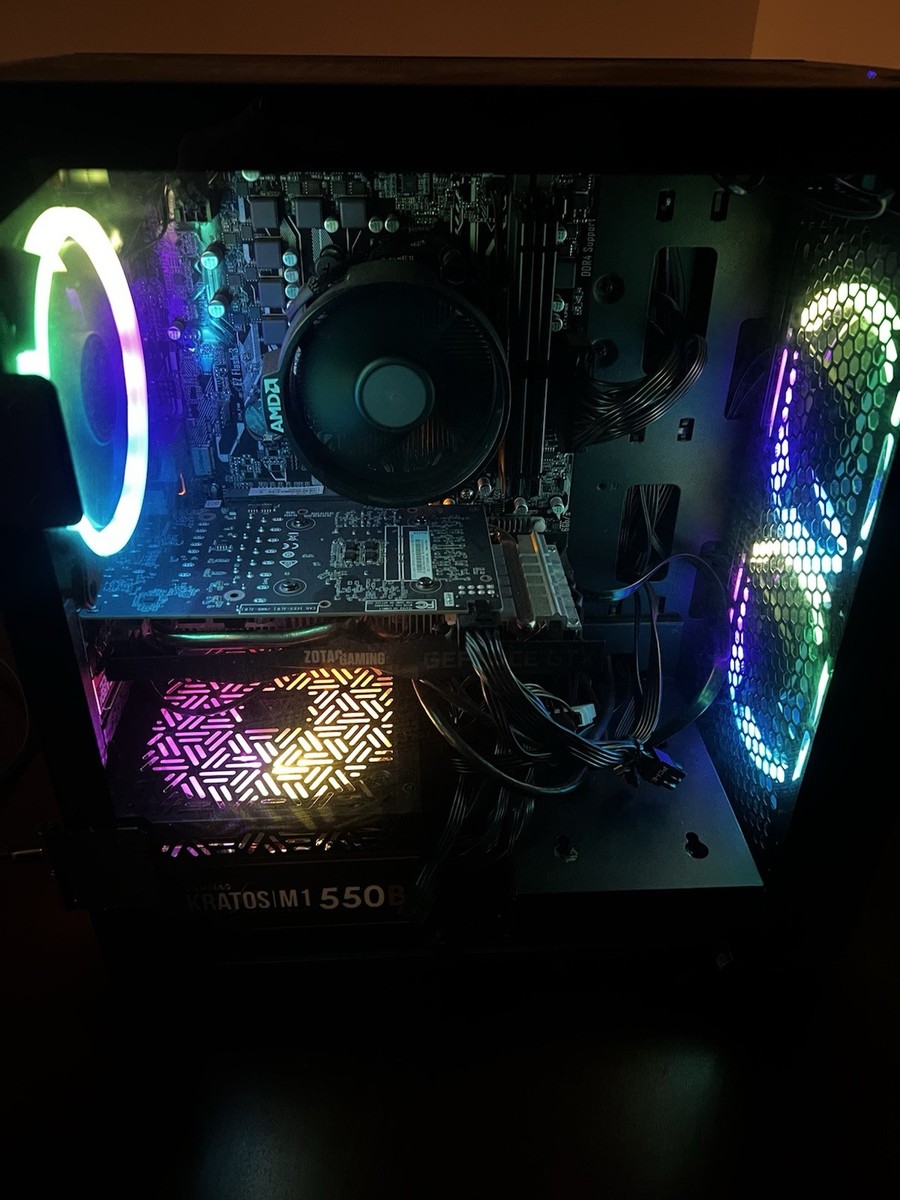 SkyTech Blaze II (AMD Ryzen 2600, 500GB SSD, 8GB RAM, GeForce