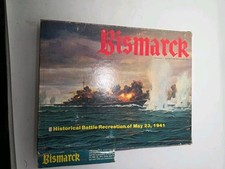 Bismarck - Vintage 1978 Avalon Hill Historical Naval Battle Game