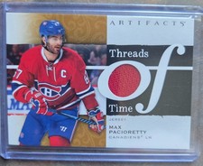 2021-22 Upper Deck Artifacts Threads of Time Max Pacioretty #TT-MP