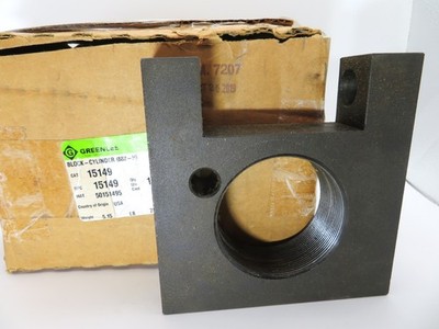 GREENLEE Cylinder Block  For 882 Hydraulic Conduit Benders. #15149