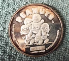 .999 one oz. Silver, Happy Easter Peanuts collectible coin,#316,Year 2000,
