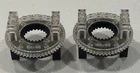 Lot of 2 LEGO Technic Turntable 56 Tooth Extended Arms Trans-Clear Top 2856 2855