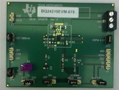 1Pcs BQ24210EVM-678 Power Management IC Development Tools Eval Mod for BQ24210