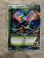 Yu Yu Hakusho TCG Hiei's Essence TC17 FOIL 1ST ED Dark Tournament Spirit Pack 2