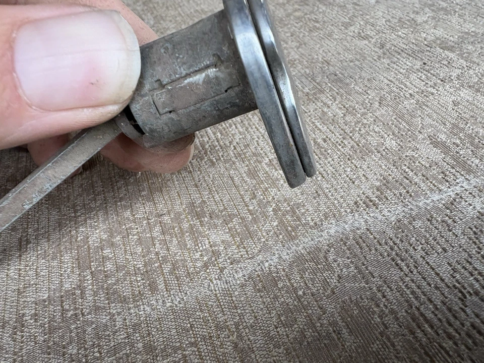 1949 1950 1951 FORD DOOR LOCK ORIGINAL FLATHEAD V8 COUPE TUDOR SEDAN - Image 4 of 4