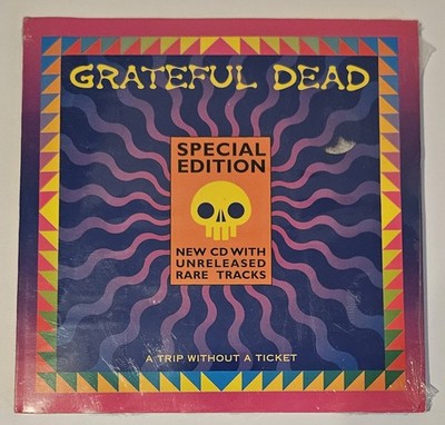Grateful Dead A Trip Without A Ticket CD W/Rare Tracks & Book '92 Import Sealed 