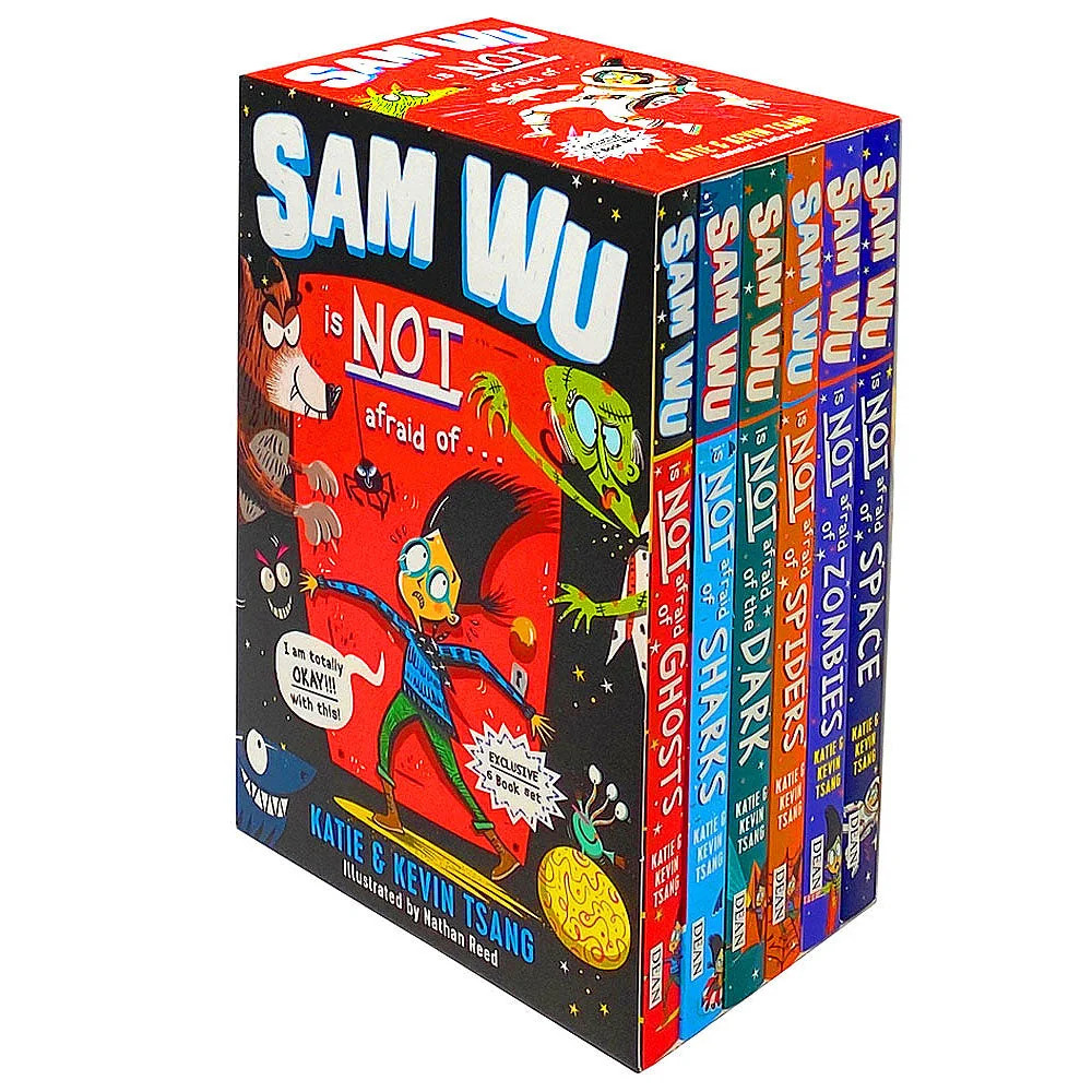 Sam Wu 6 Books Children Collection Box Set By Kevin Tsang & Katie Paperback NEW - Image 6
