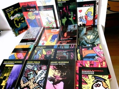 Konvolut: 17 div Bände Rotbuch Krimis / Kriminalromane. div. Autoren: