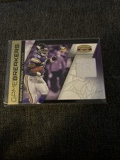 2010 Panini Gridiron Gear - Game Breakers Adrian Peterson #4 Materials /250...