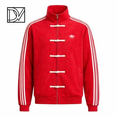 Originals Year Of The Snake  CTT Chinese Track Casual Jacket Unisex Red