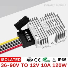 24V 48V 60V 72V to 12V 10A DC DC Converter Isolated Voltage Regulator Golf Cart