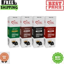 Italian Coffee capsules compatible with Verismo, CBTL, Caffitaly, K-fee syste...
