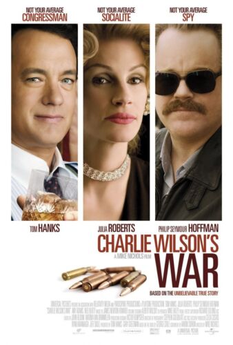 NEW DVD // Charlie Wilson's War -  Tom Hanks, Julia Roberts, Philip Seymour Hoff - Bild 1 von 1