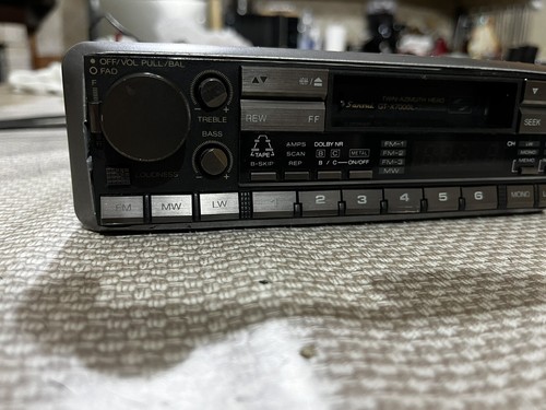 AUTORADIO D'EPOCA - SANSUI GT-X7000L - VINTAGE CAR RADIO - VINTAGE CAR RADIO - Foto 2 di 14