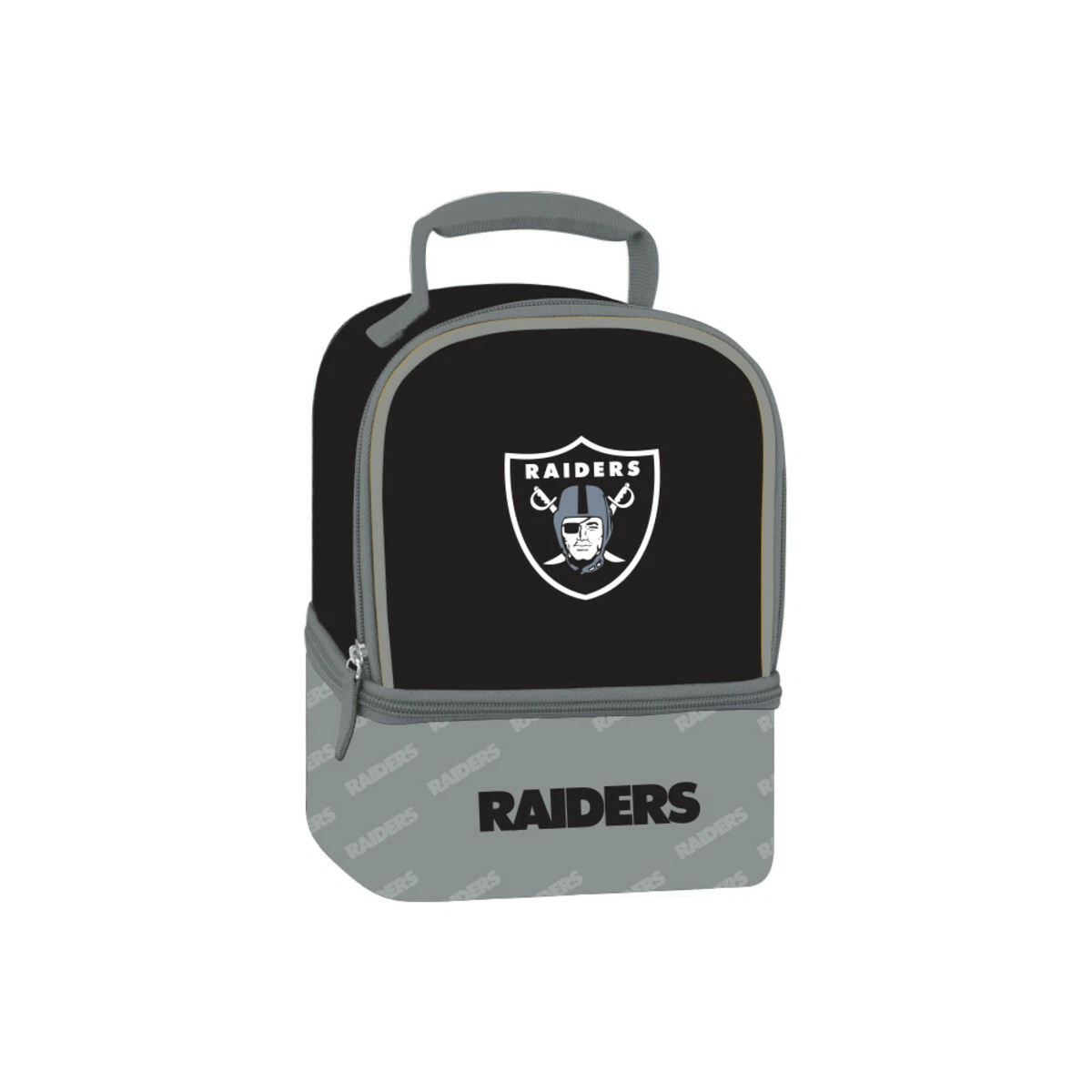 NFL Las Vegas Raiders Unisex Lunch Bag, Black, one Size