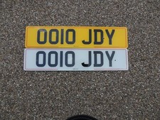 Cherished Number Plate