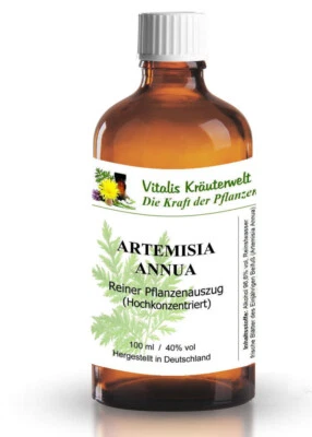 VITALIS-KRÄUTERWELT Artemisia Annua (Einjähriger Beifuß) 100ml 40%vol Reiner Pflanzenauszug