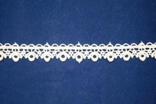Pizzo merletto in macrame nastro alto 1,5cm Sweet Trims GPR08 passamaneria bordo