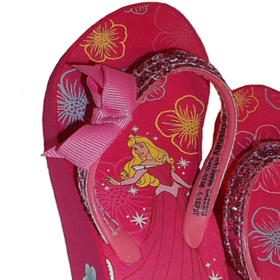 Chanclas de plataforma Disney Priness para niñas pequeñas - 7/8 - Nuevas con etiquetas Foto 3 de 3