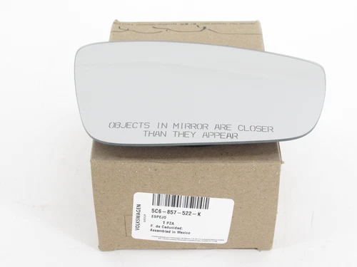 Genuine OEM VW 5C6-857-522-K Passenger Side Mirror Glass 2011-18 Beetle & Jetta