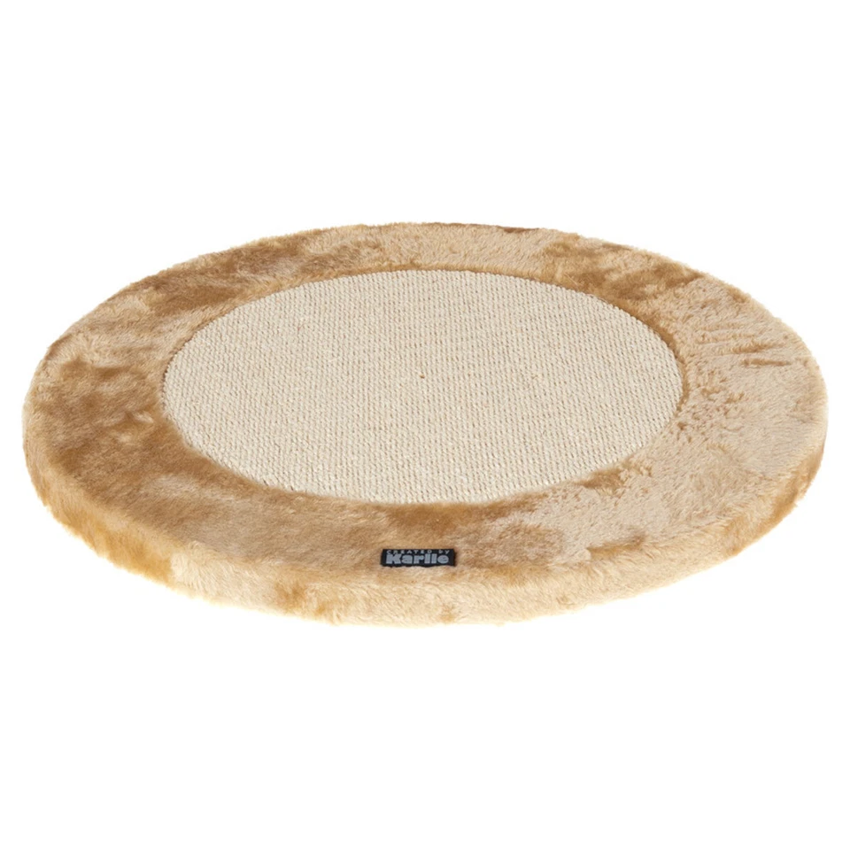 Karlie Bodenplatte für Kratzbaum Banana Leaf I II Ø 56 cm beige Katzenbedarf - Bild 1 von 1