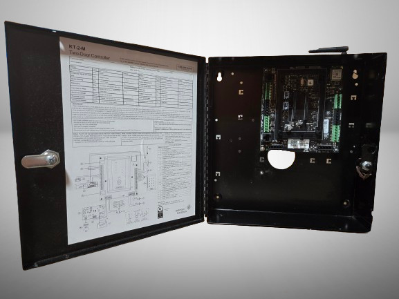 Tyco Kantech KT-2-M 2-Door IP Controller with Metal Cabinet FAST FREE SHIPPING a