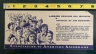 Assc of American Railroads VINTAGE Uncle Sam School Tax AD ~ Train Ephemera ~ — photo 4
