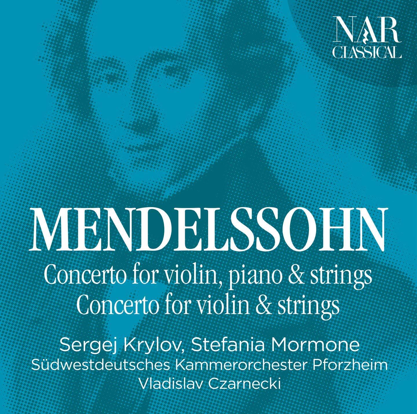 Mendelssohn / Krylov, Mendelssohn: Concerto For Violin Piano & Strings / Co (CD)