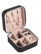 jewerly travel organizer beige portable small