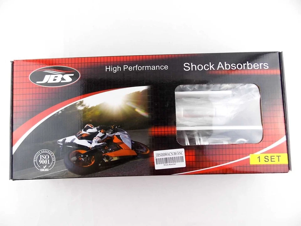 KAWASAKI ZR1200 A/B 365mm JBS AMORTECEDORES TRASEIROS DE CÉLULA DE NITROGÊNIO AR SC - Imagem 4 de 4