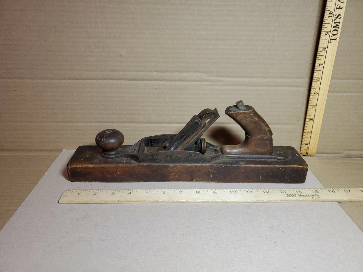 Antique L BAILEY WOOD BLOCK PLANE PAT DATE 1867 eBay