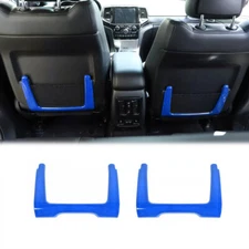 Seat Back Net Pocket Frame Strip Trim For Jeep Grand Cherokee 2011+ Bright Blue