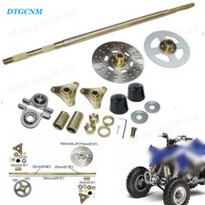 29" Drift Trike Go Kart Rear Live Axle Kit, Sprocket  Hub, Brake Disc Assembly