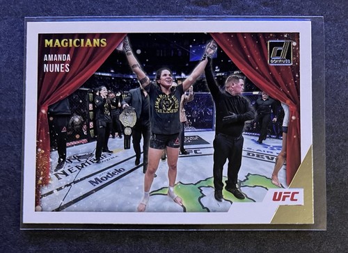 Amanda Nunes 2022 Chronicles XR Bronze Parallel Donruss Magicians Prestige UFC - Picture 5 of 7