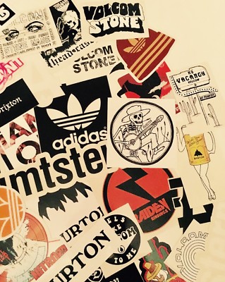 Sticker Mega Bomb Snowboard Skate Surf Ski MX BMX Burton DC Nitro Volcom DC Vans
