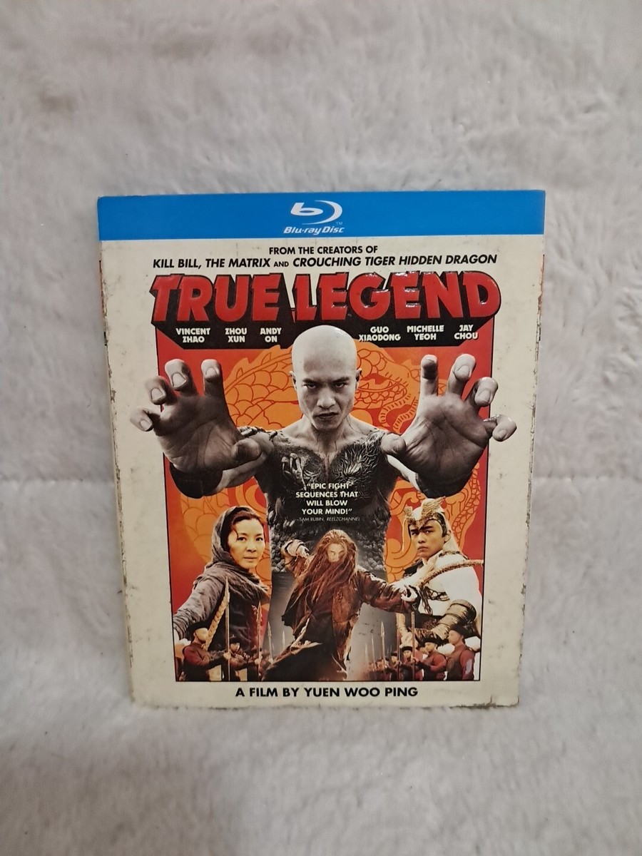 True Legend Blu-Ray Yuen Woo Ping Michelle Yeoh With Slipcover