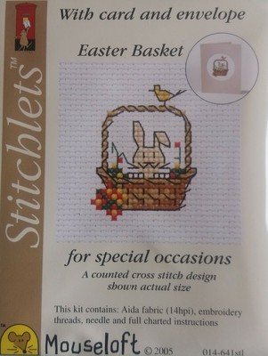 Old Friend Bunny Stitchlets XStitch Kit by Mouseloft