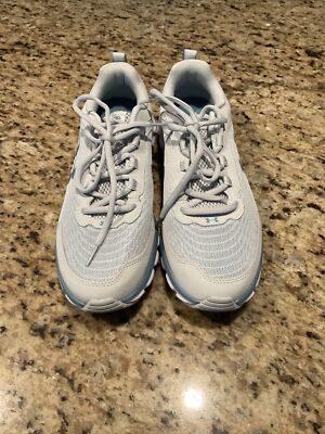 UNDER ARMOUR Women Rubber Shoes 11.0 Charged Assert  9 Marble Running  Halo Gray