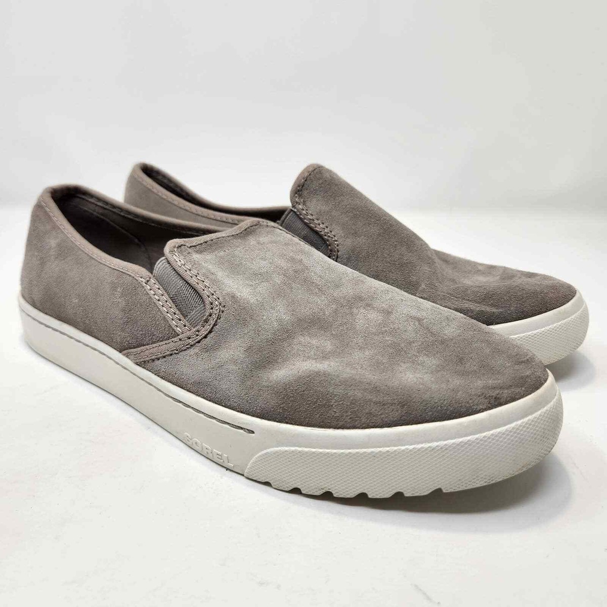 Sorel Womens Campsneak Slip On Sneaker Size 12 Loafers Flats  display picture 2