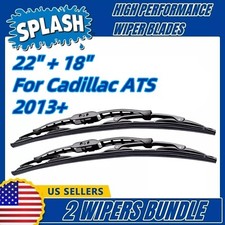Wipers 2-Pack Premium Wiper Blades - fit 2013+ Cadillac ATS - 19220/180