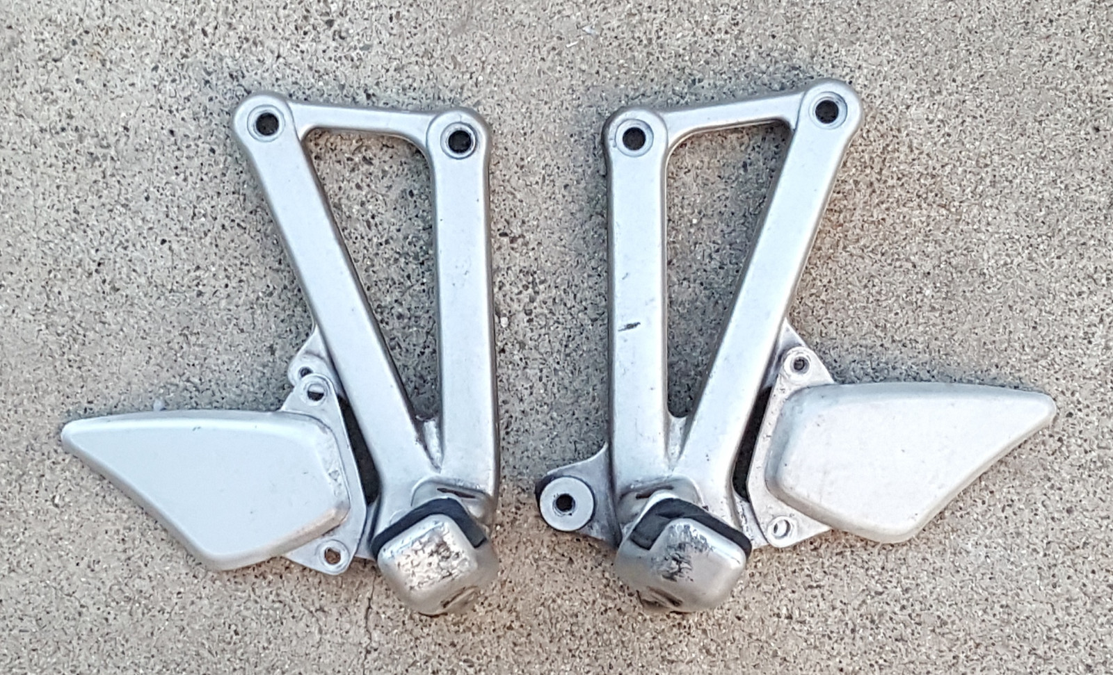 Ducati ST2 ST3 ST4 foot peg assemblies L&R driver eBay