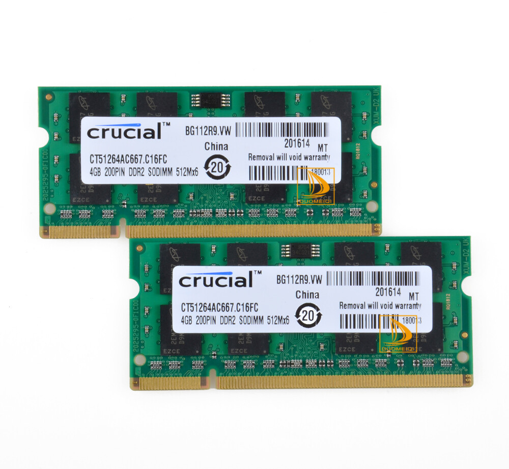 8GB Kit [4x2GB] DDR2-667 PC2-5300 Non-ECC 200 Pin 1.8V CL=5 RAM Memory - Foto 7