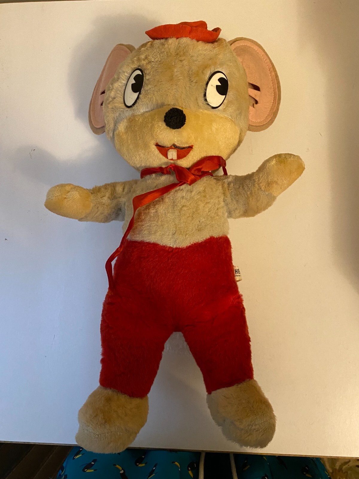 "Herman" mouse doll by the Gund Company, vintage