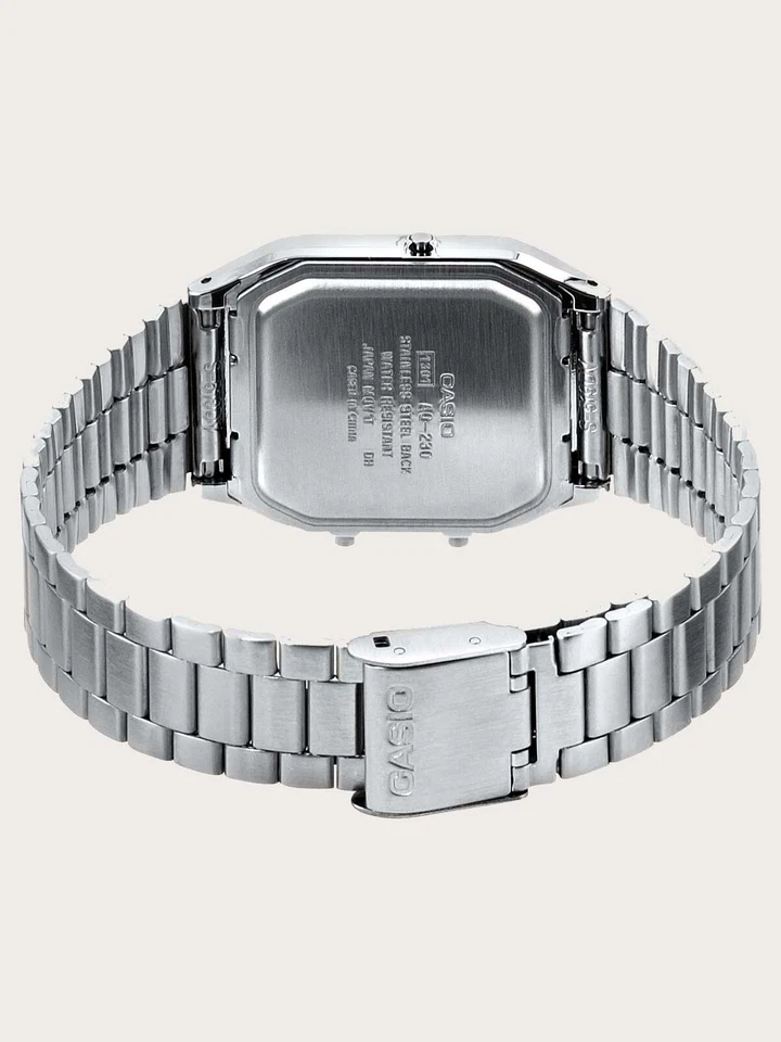 Casio Iconic AQ-230A-1D   AQ-230A-2A1  AQ-230GA-9D   AQ-230A-7D  Edgy Collection - Immagine 4 di 4