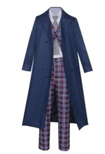 Doctor Who Cosplay Costume Diguise Complete Outfit Retro Uniform Mens Uniform
